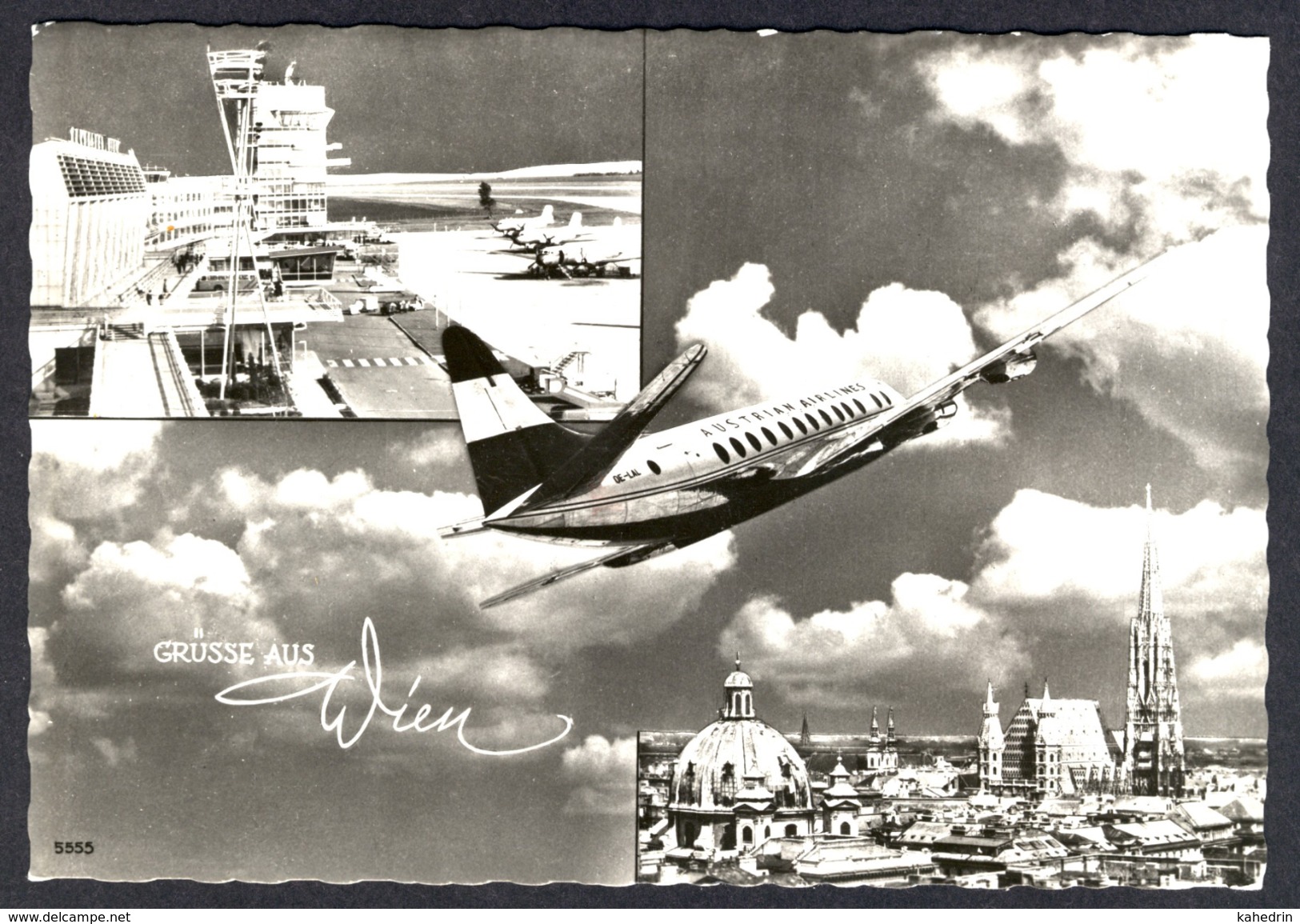 Austria, Vienna, Wien, Plane, Flugzeug, Austrian Airlines, Used - 1946-....: Moderne