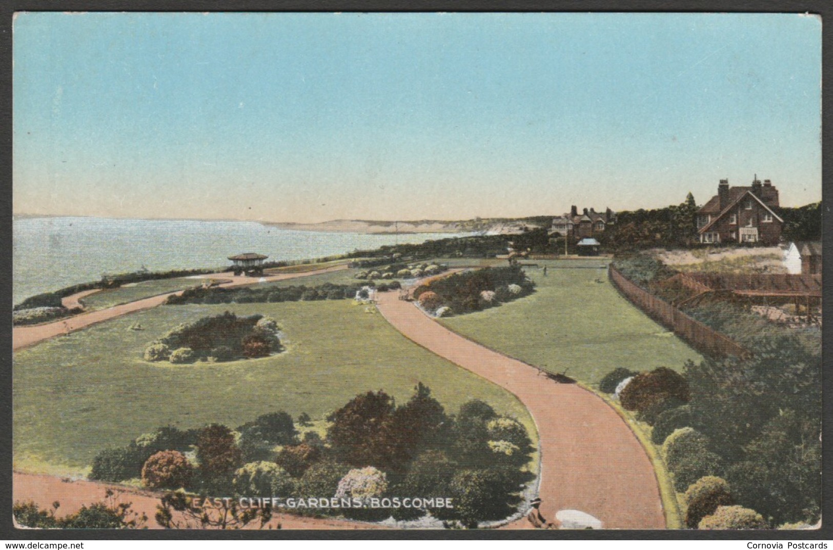 East Cliff Gardens, Boscombe, Hampshire, C.1920 - Dainty Postcard - Other & Unclassified