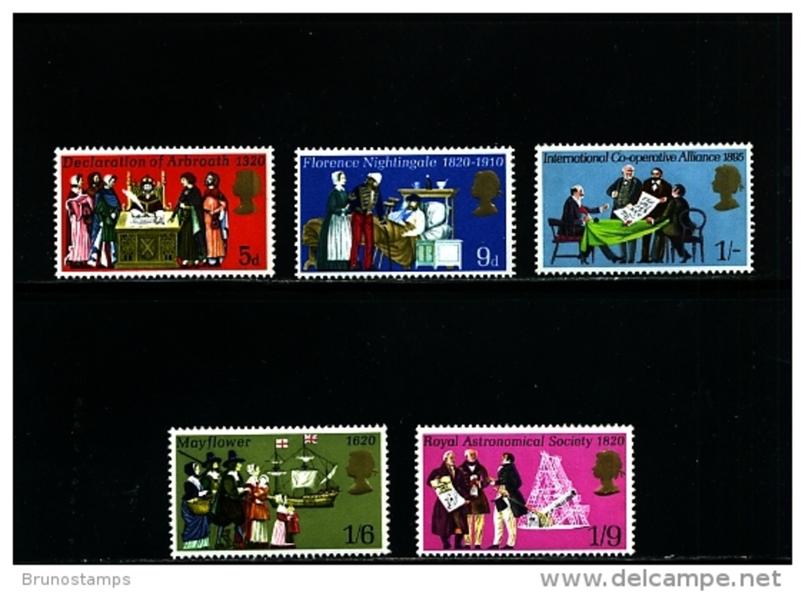 GREAT BRITAIN - 1970   ANNIVERSARIES  SET  MINT NH - Nuovi