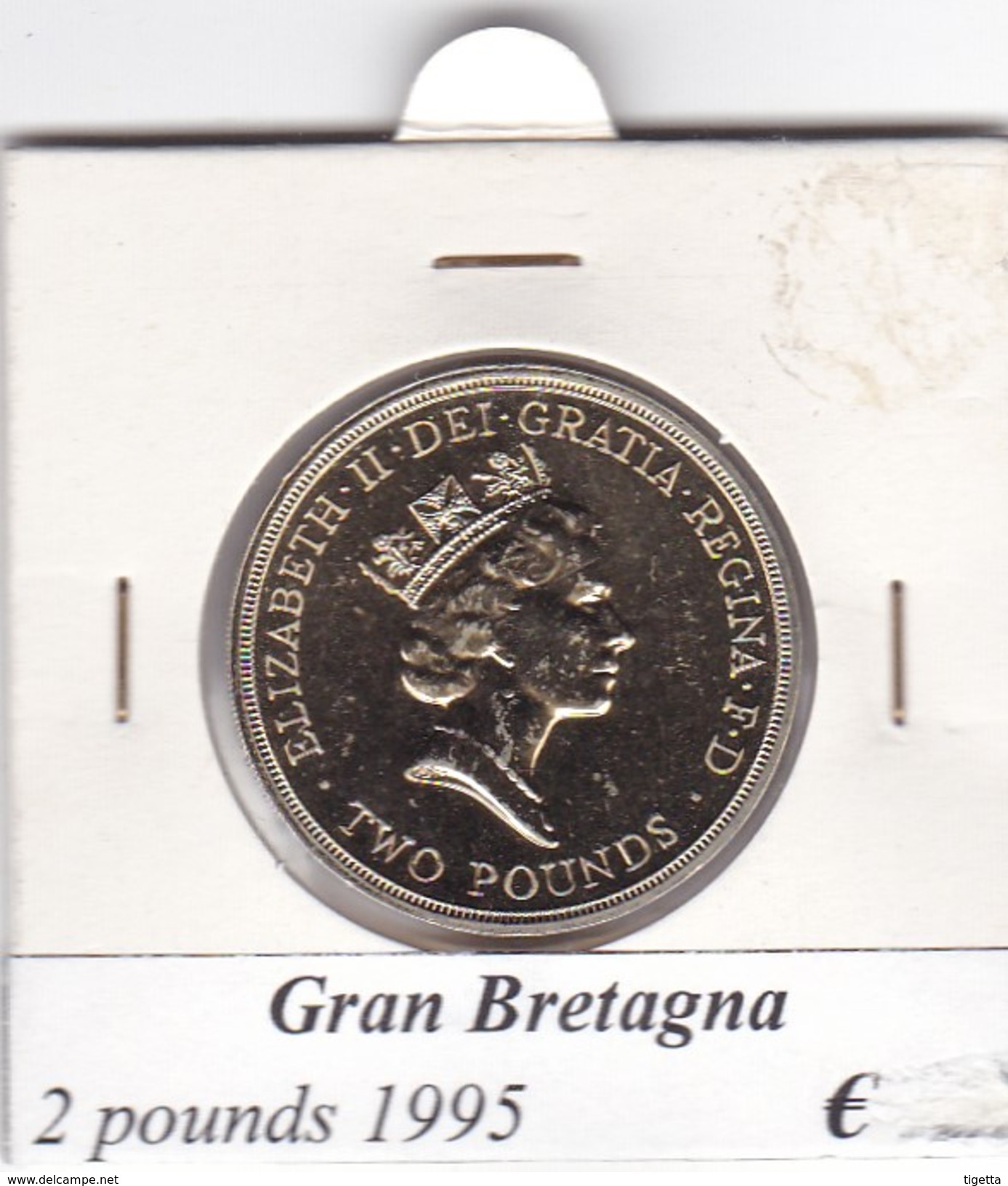 GRAN BRETAGNA   2 POUNDS  ANNO 1995  COME DA FOTO - 2 Pounds