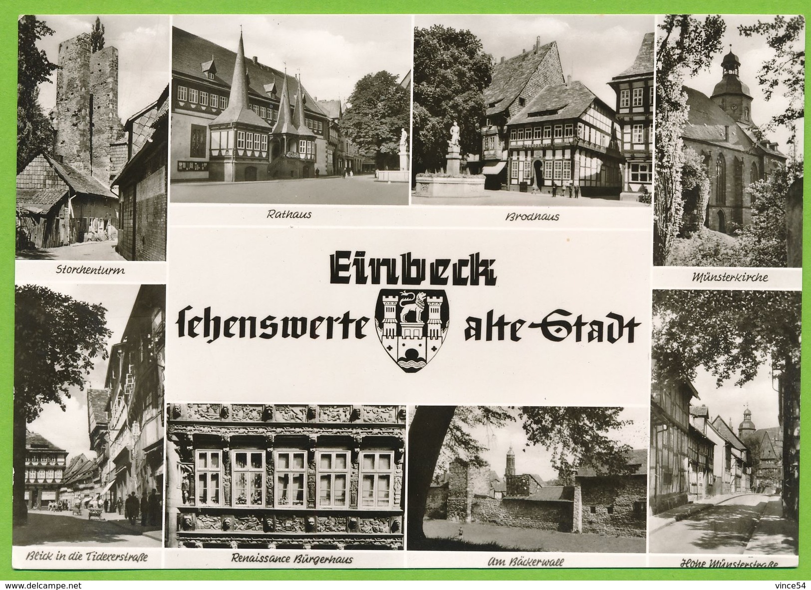 EINBECK - Sehenswerte Alte Satdt Echt Foto - Einbeck