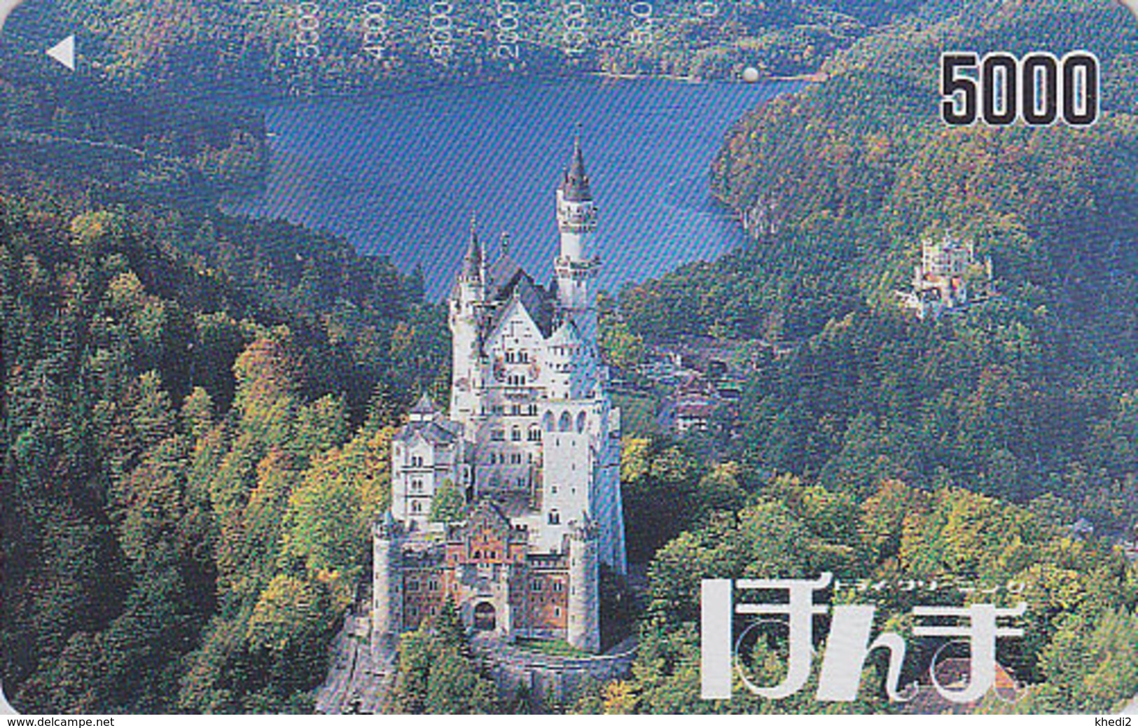 Carte Prépayée Japon - CHATEAU De NEUSCHWANSTEIN / Allemagne - CASTLE In GERMANY Japan Prepaid Card - Landschaften