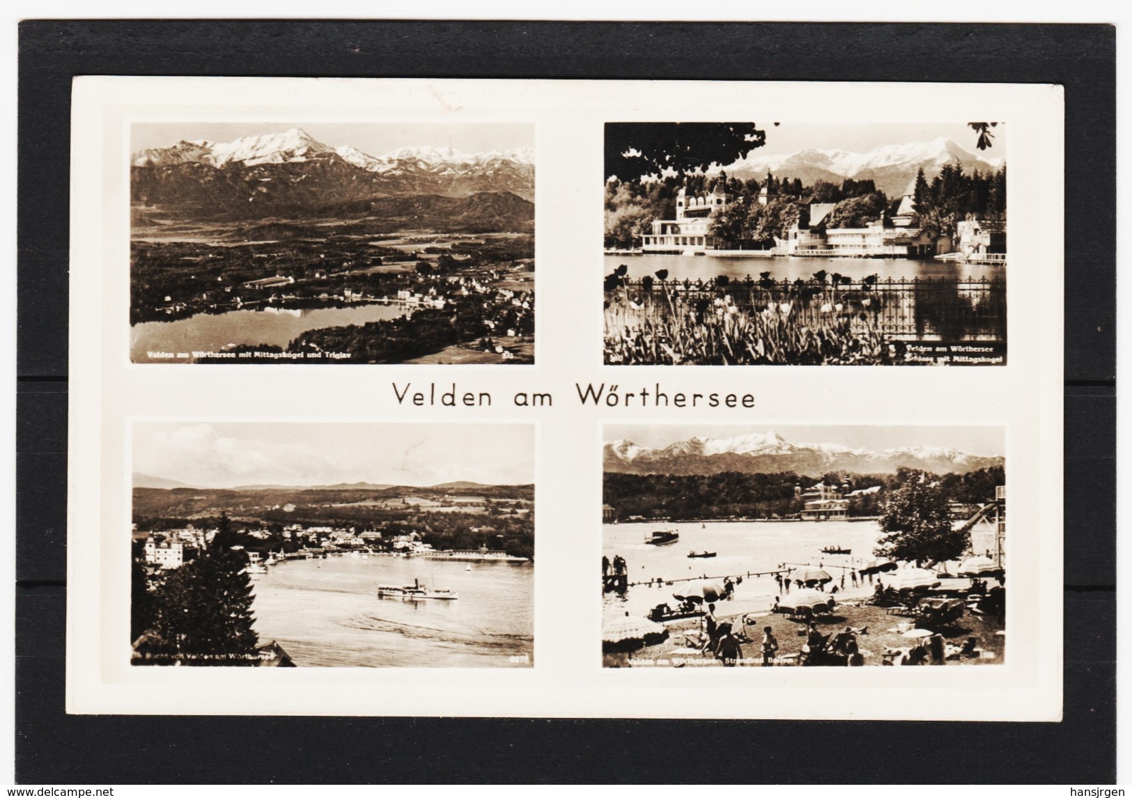 ZAK542 POSTKARTE VELDEN Am WÖRTHERSEE  UNGEBRAUCHT - Velden