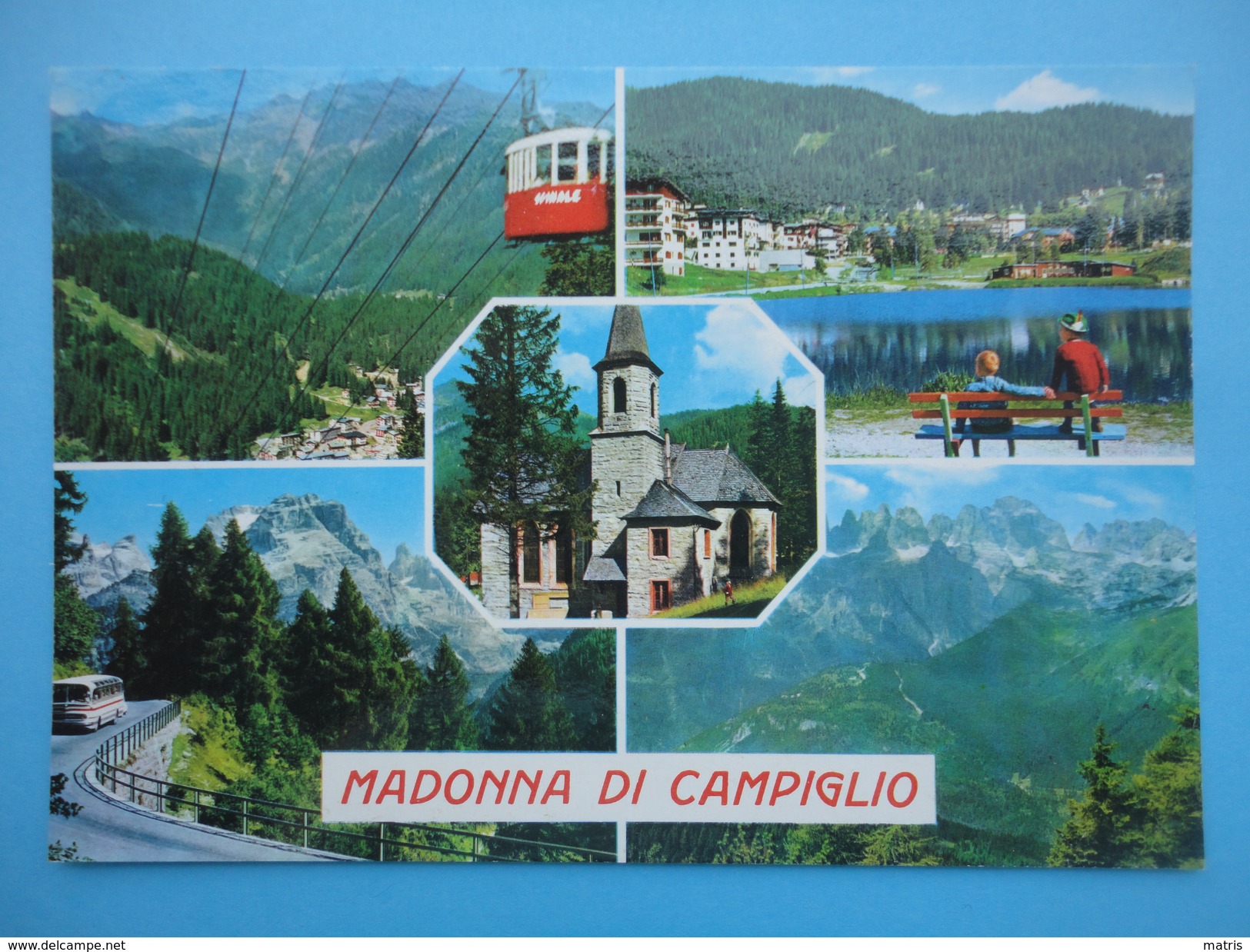 Madonna Di Campiglio - Pinzolo - Trento - Vedutine - Panorami - Chiesa - Funivia - Trento