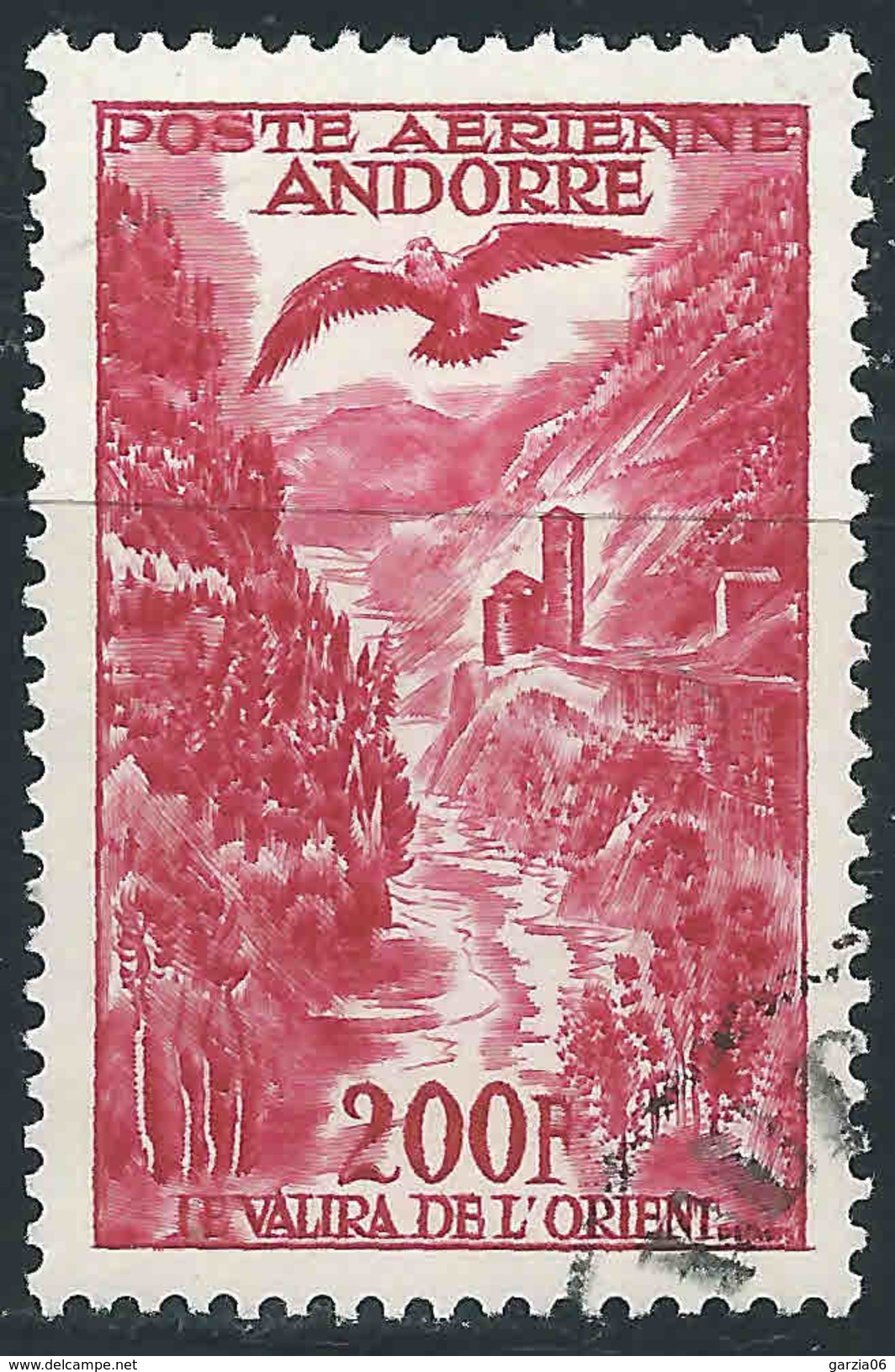 Andorre - 1955 - La Valira De L' Orient -  PA 3 - Oblit - Used - Airmail