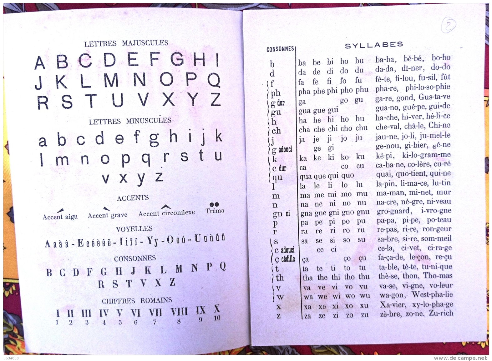 ALPHABET SYLLABAIRE DES CHASSES. Série A. Images épinal - Animaux