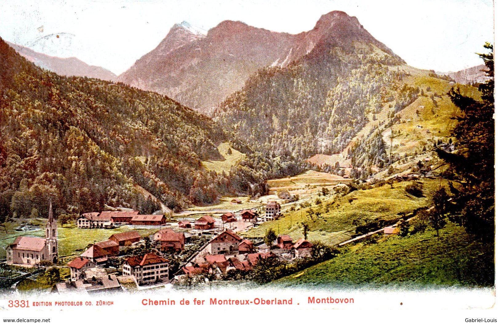 Chemin De Fer Montreux - Oberland Montbovon - Montbovon