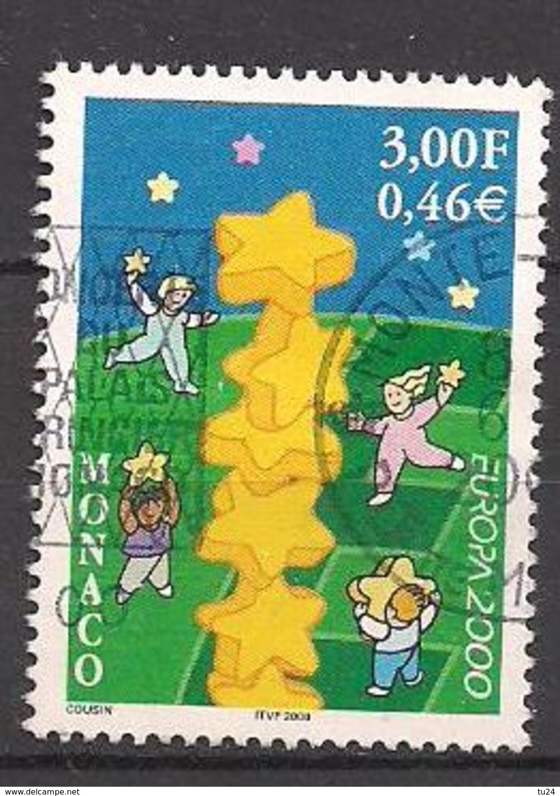 Monaco  (2000)  Mi.Nr.  2499  Gest. / Used  (13fg03)  EUROPA - Used Stamps