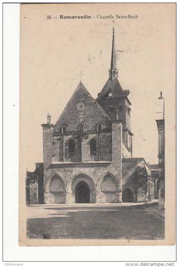 France 41 - Romorantin - Chapelle Saint Roch  -  Achat Immédiat - Romorantin