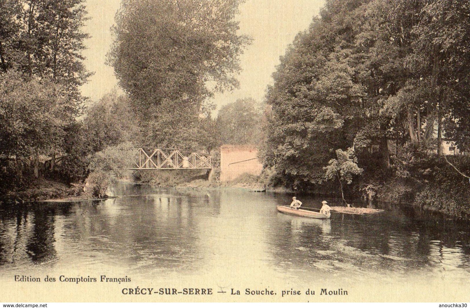 02- CRECY-SUR SERRE- LA SOUCHE PRISE DU MOULIN - Autres & Non Classés