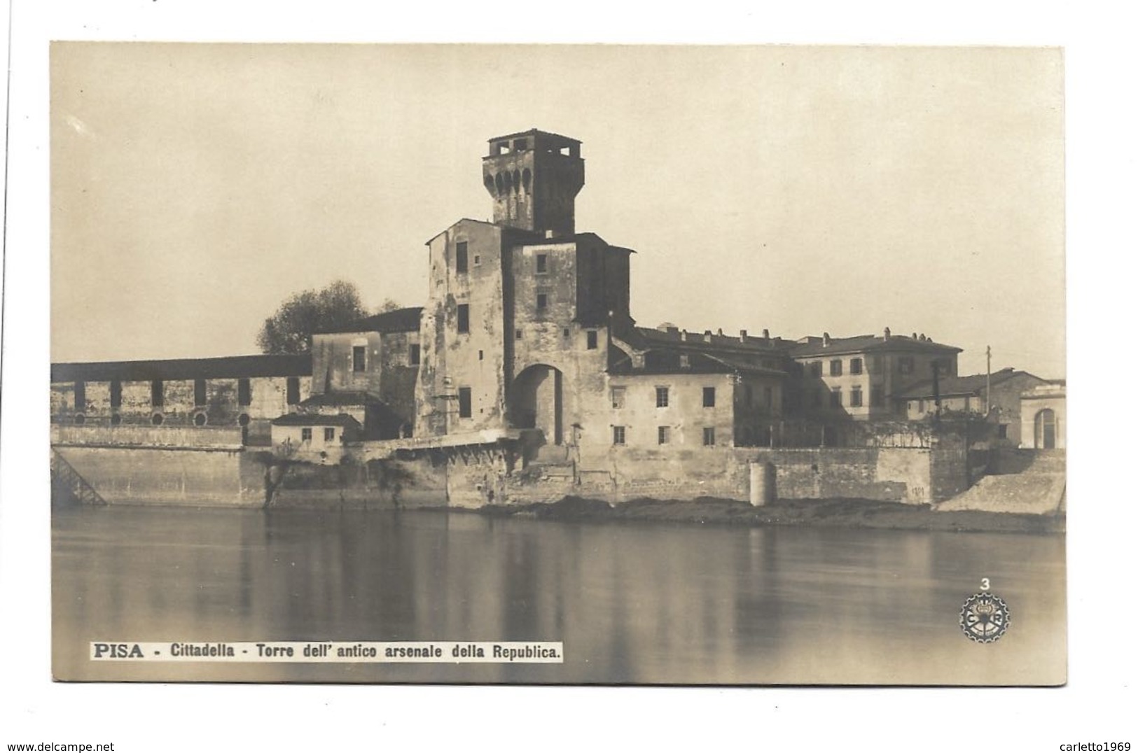 PISA CITTADELLA TORRE DELL'ANTICO ARSENALE DELLA REPUBBLICA FP NON VIAGGIATA - Pisa