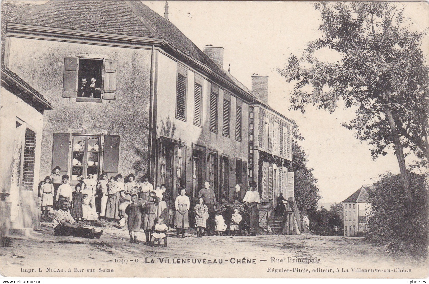 LA VILLENEUVE-AU-CHÊNE - Rue Principale - Belle Animation - Sonstige & Ohne Zuordnung