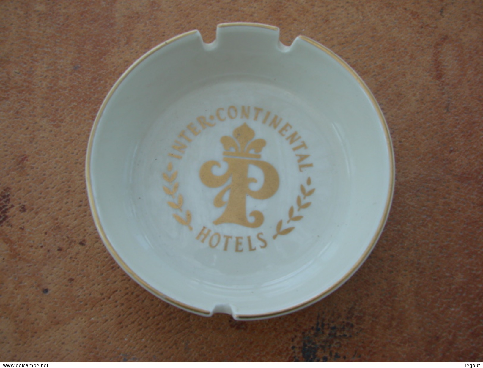 Cendrier Inter Continental Hotels - Paris France - Porcelaine Schönwald Germany 12 - Cendriers