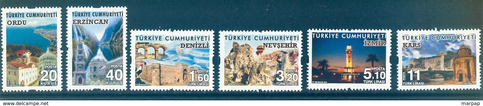 Turkey, Yvert No 3800/3805, MNH - Ungebraucht