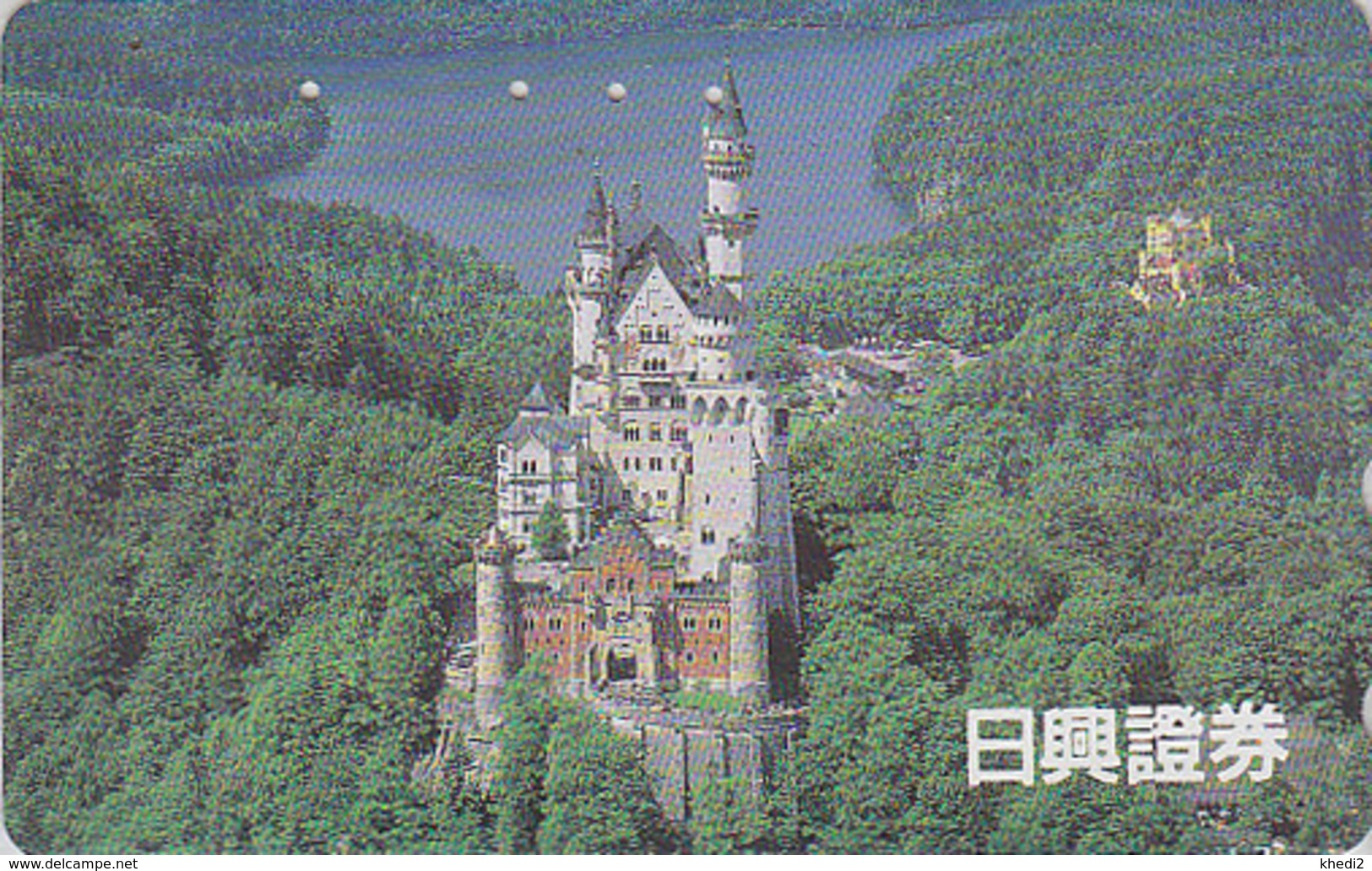 Télécarte Japon / 110-011 - CHATEAU De NEUSCHWANSTEIN - CASTLE GERMANY Japan Phonecard - SCHLOSS  - Site 31 - Paysages