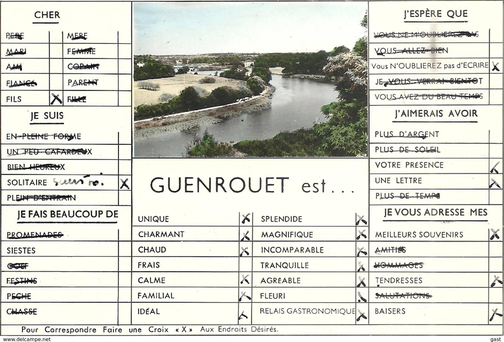 44   GUENROUET    EST - Guenrouet