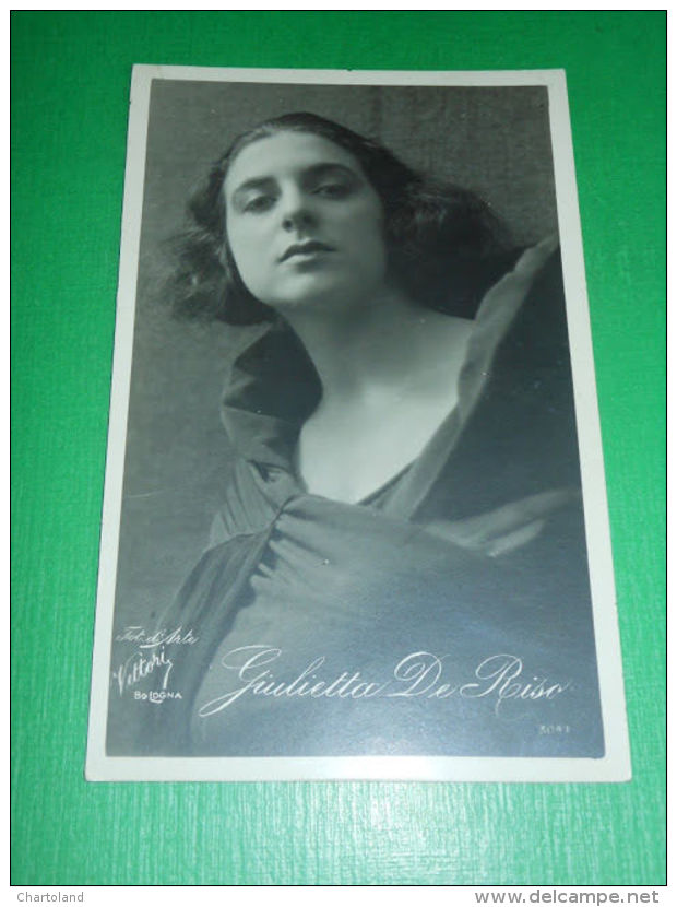 Cartolina Cinema Film - Attrice Giulietta De Riso 1935 Ca - Altri & Non Classificati