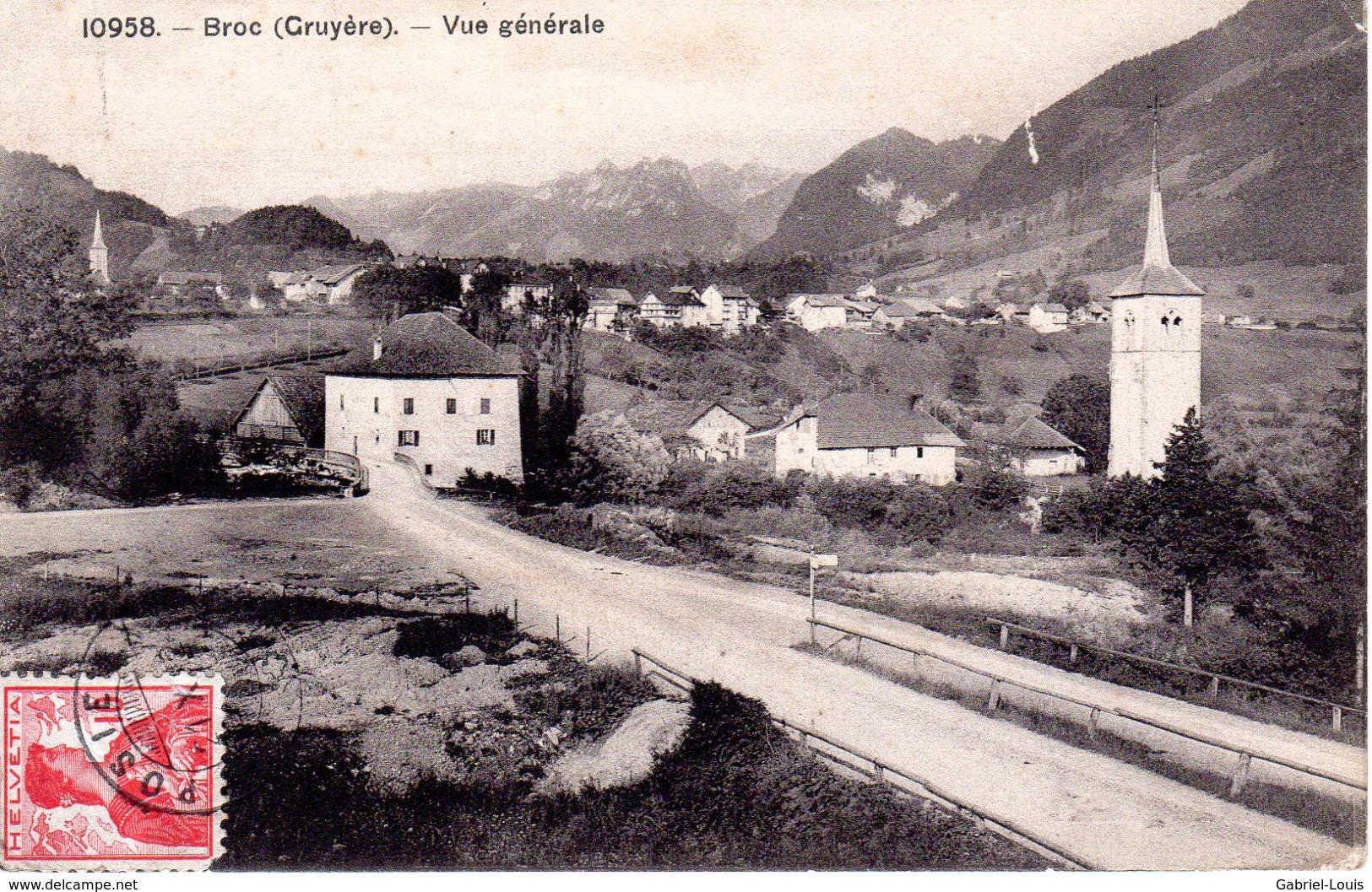 Broc (Gruyère) - Vue Générale - Broc