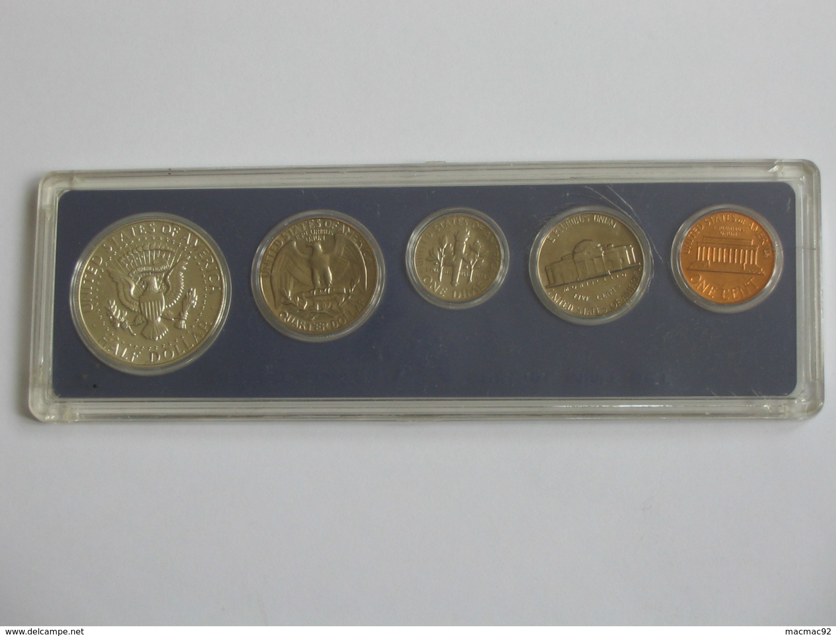 United States Spécial Mint Set 1967 Half Dollar Kennedy - Etats-Unis - USA  **** EN ACHAT  IMMEDIAT ****  MS 65 !!! - 1878-1921: Morgan