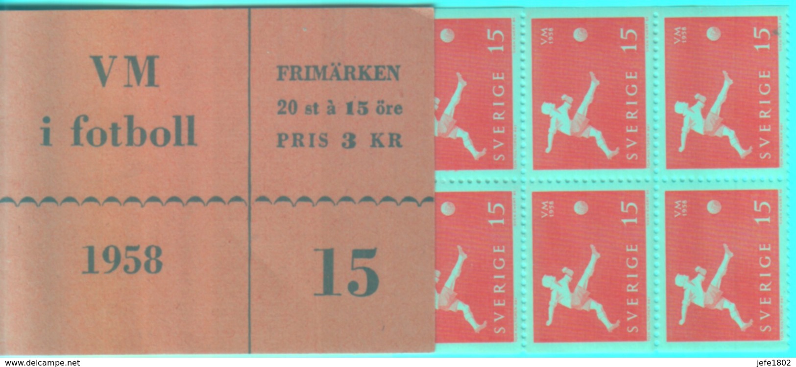 Sweden - VM I Fotball 1958 - 1958 – Svezia