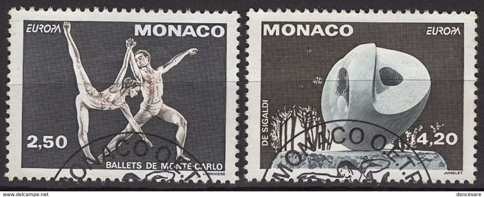 MONACO 1993 - SERIE N° 1875 A 1876 - 2 TP OBLITERES /K79 - Usados