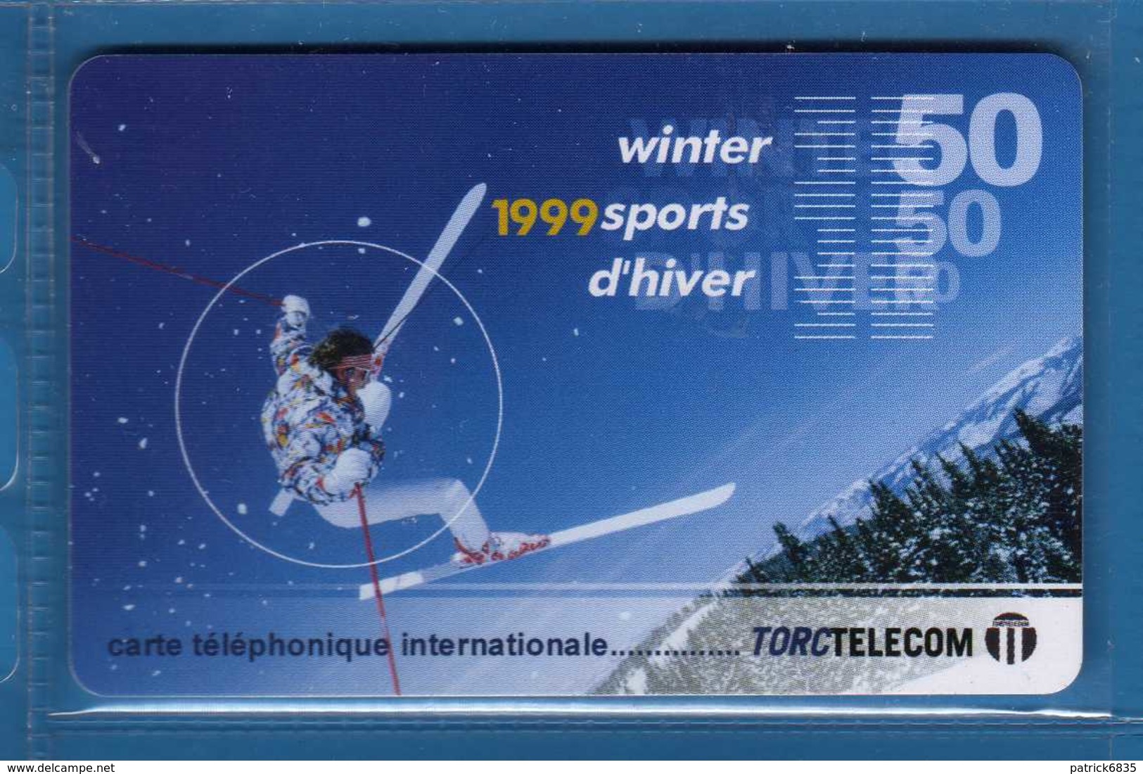 FRANCE - Telecom°(6) - WINTER Sport D'Hiver 1999.  50 U,    .vedi Descrizione. - Autres & Non Classés