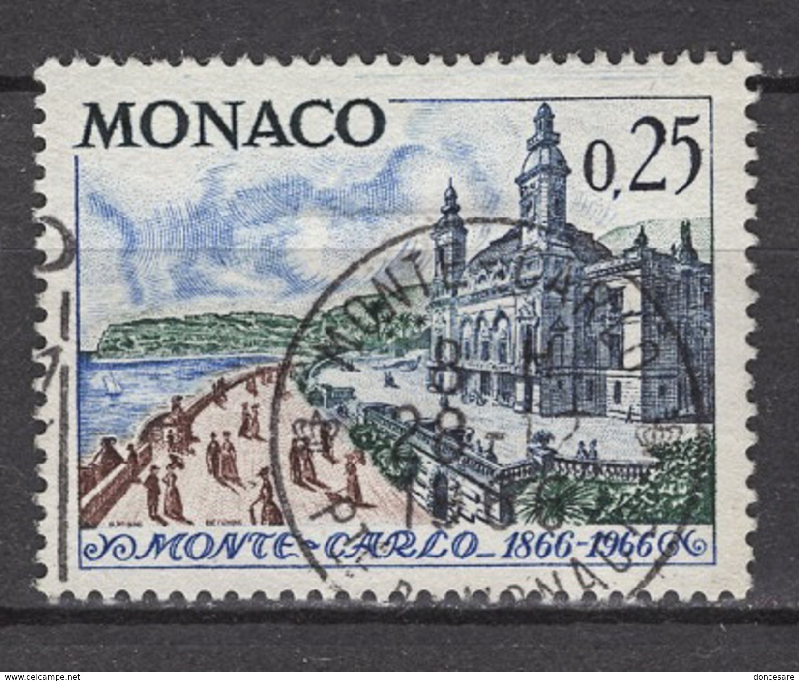 MONACO 1966 N° 691 OBLITERE /K96 - Oblitérés