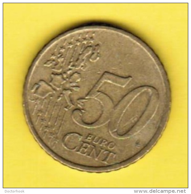 IRELAND  50 EURO CENTS 2002 (KM # 37) - Irland