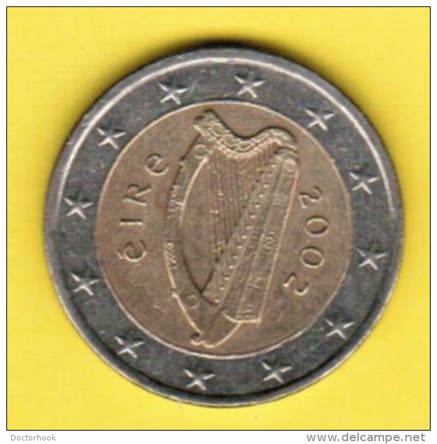 IRELAND  2 EURO 2002 (KM # 39) - Irland