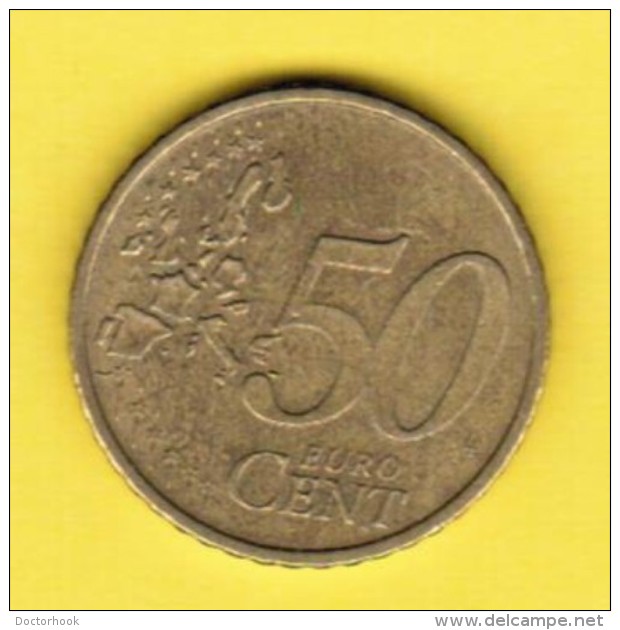 PORTUGAL  50 EURO CENTS 2002 (KM # 745) - Portugal