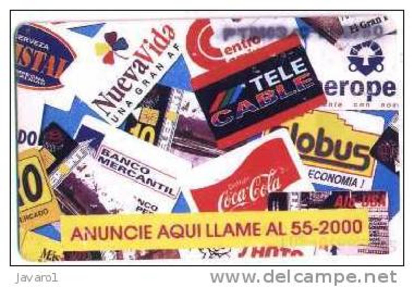 PERU : TE-020 #4/4 Lake Puzzle ; Rev. Coca Cola DUMPING At 0.80 Cent (multiple Bid) - Peru