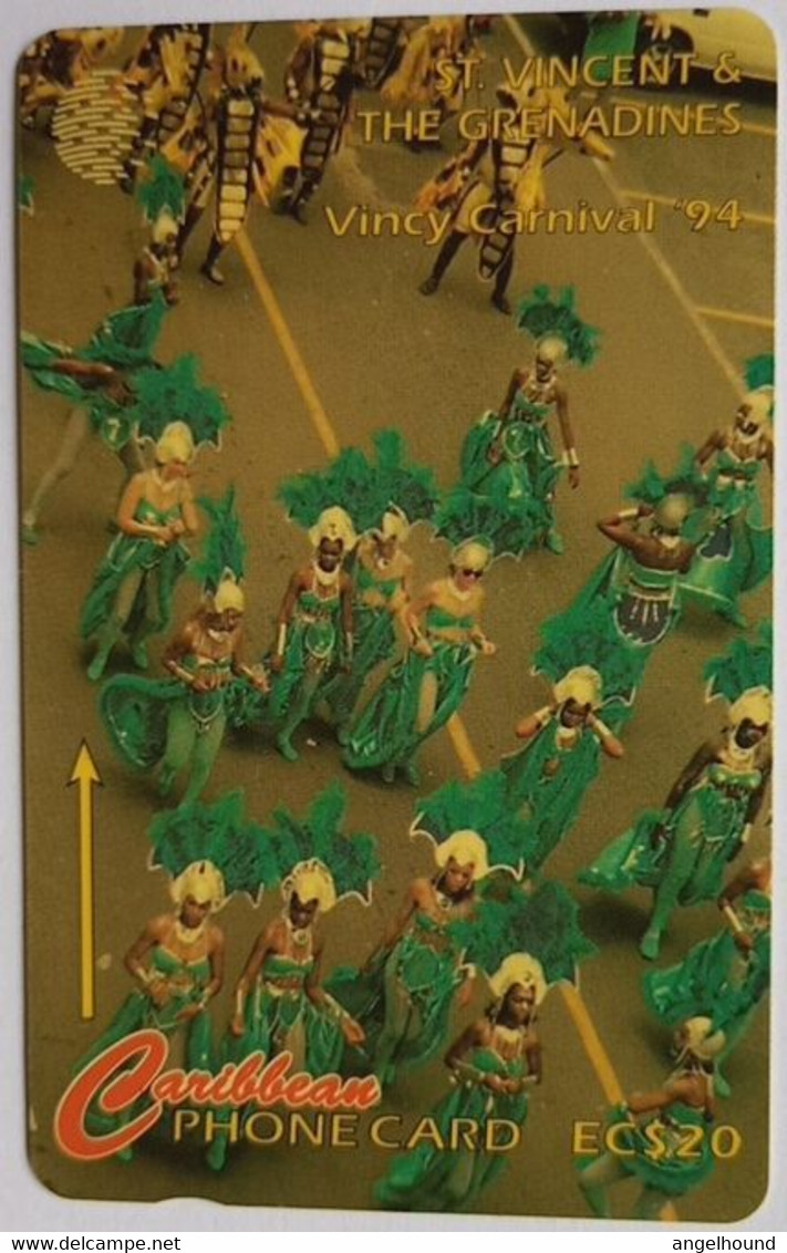 St. Vincent And Grenadines Cable And Wireless EC$20 114CSVB  "Vincy Carnival 94 " - St. Vincent & The Grenadines