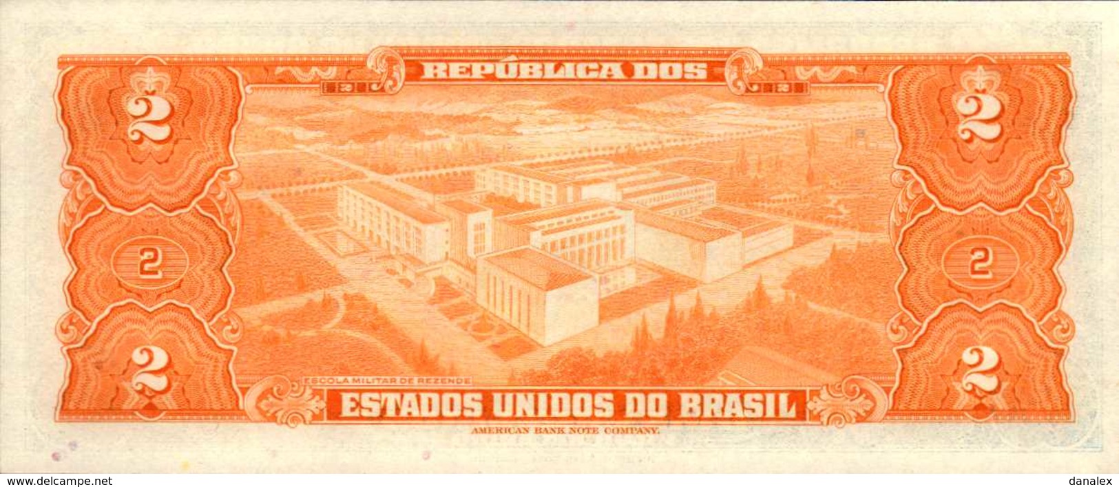 BREZIL 2 CRUZEIROS De 1956-58nd  Pick 151b  UNC/NEUF - Brazil