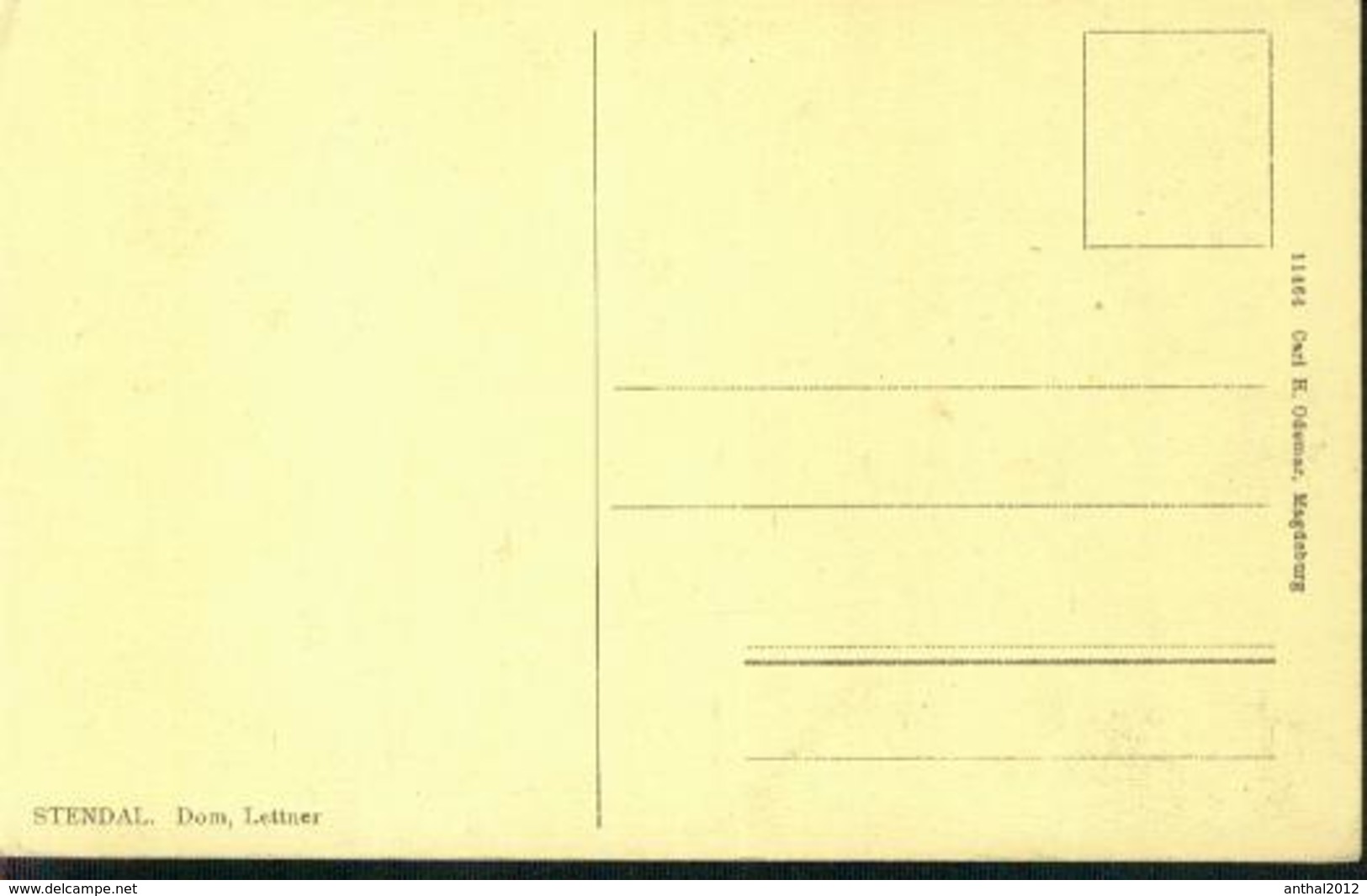 Rarität Stendal Dom Lettner Um 1920 - Stendal