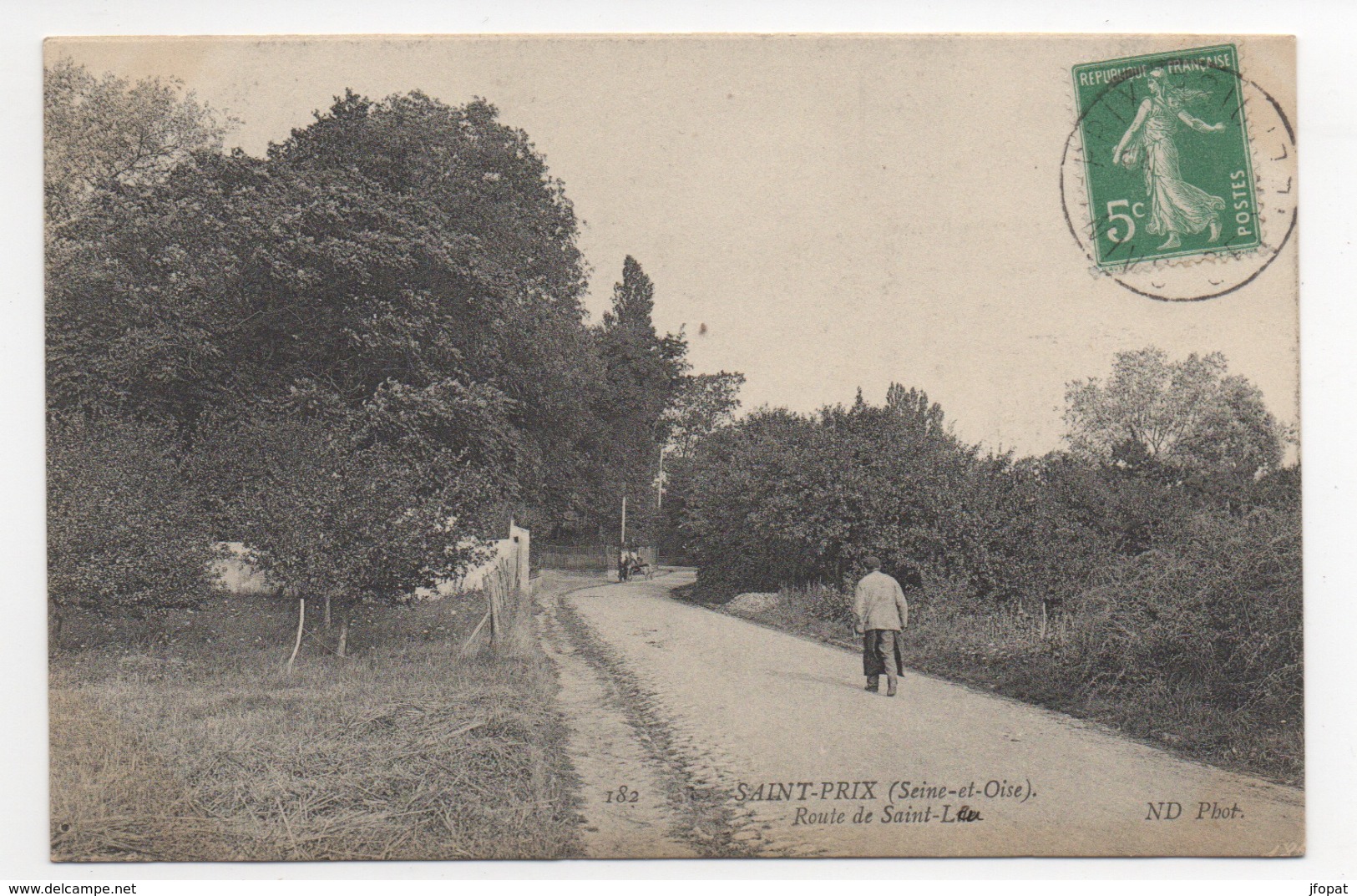 95 VAL D'OISE - SAINT PRIX Route De St Leu - Saint-Prix