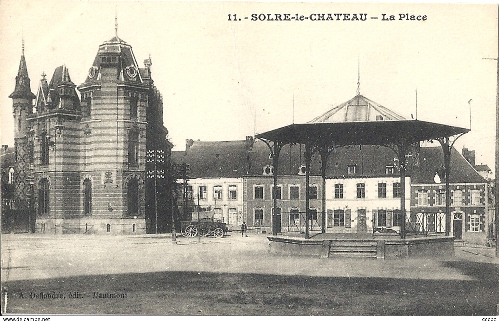 CPA Solre-le-Château La Place - Solre Le Chateau