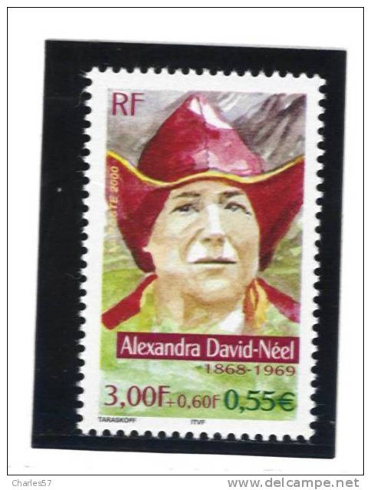 France 3343  Neuf ** ("Alexandra David-Néel"  )  Cote 1,25&euro; - Neufs
