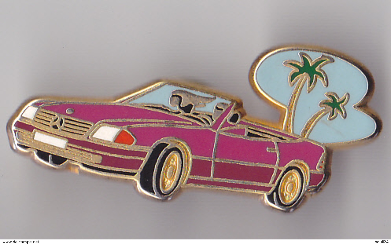 PIN´S THEME ARTHUS BERTRAND  ZAMAC VOITURE  MERCEDES - Arthus Bertrand