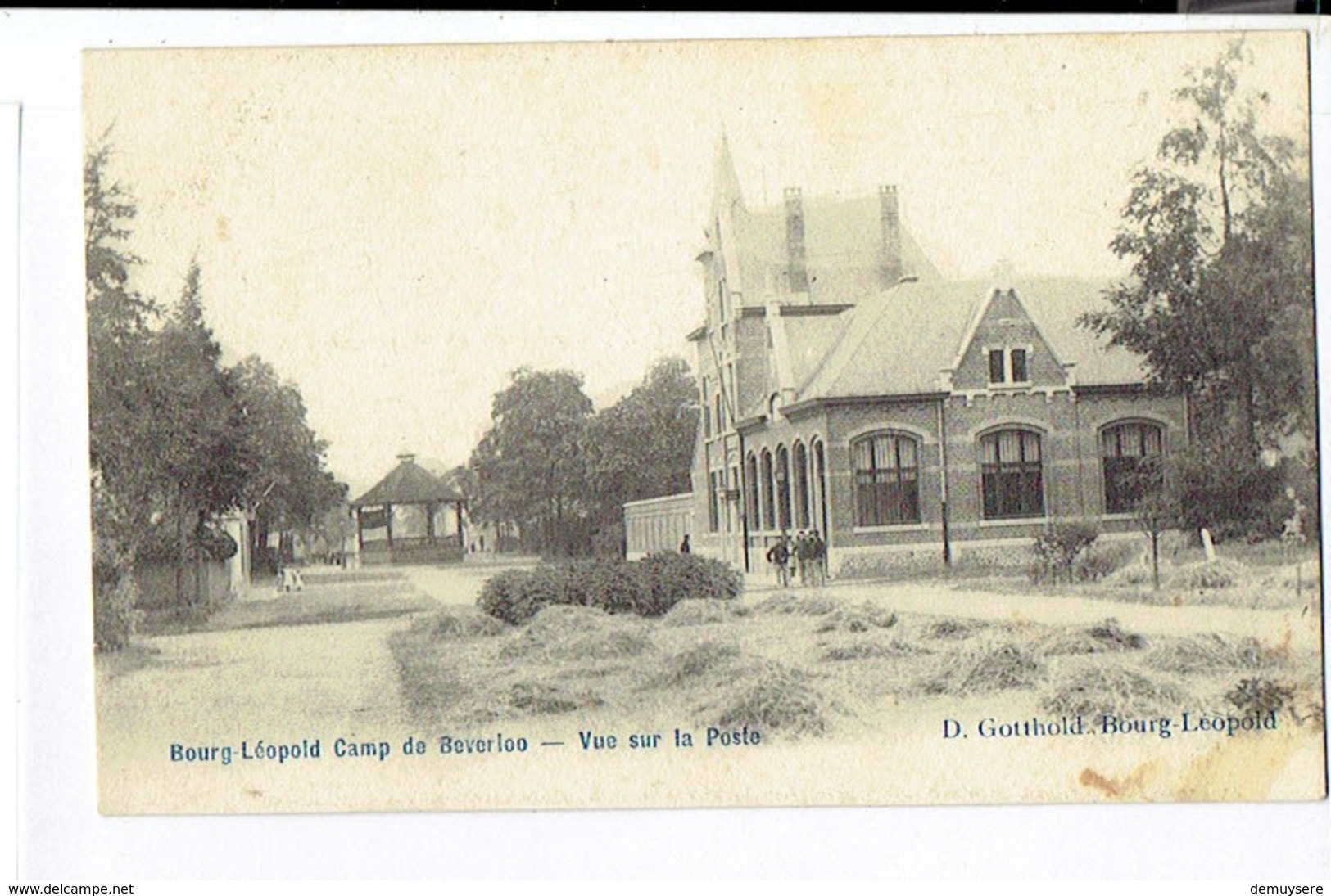 40903 -d - Bourg Leopold Camp De Beverloo - Vue Sur La Poste - Beringen