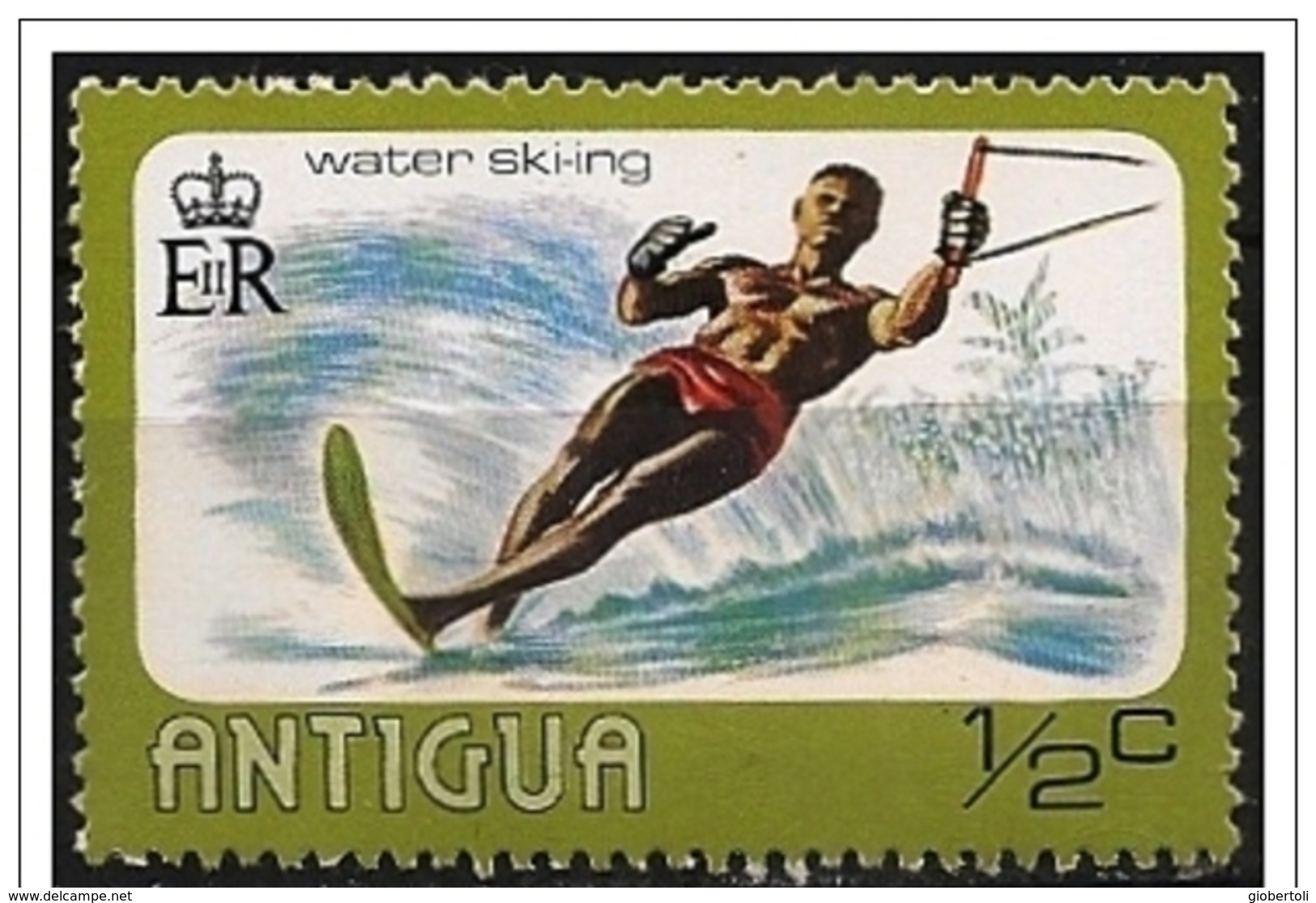 Antigua: Sci Nautico, Water Skiing, Ski Nautique - Water-skiing