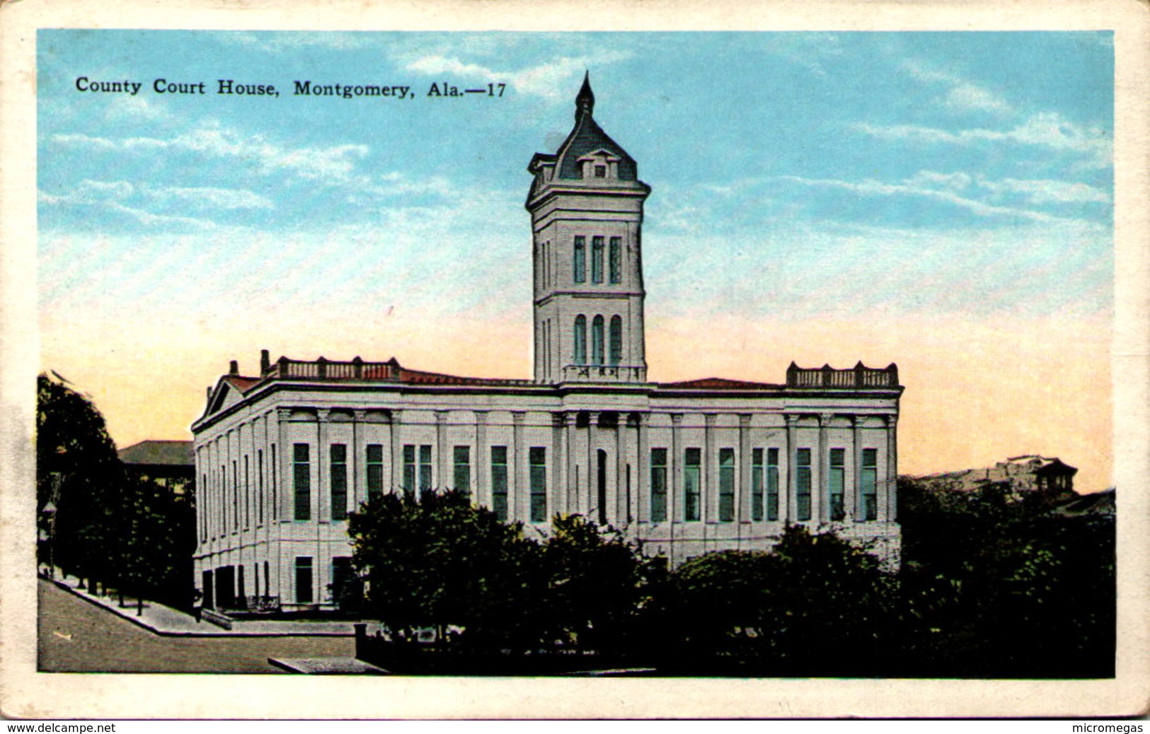 County Court House, Montgomery, Ala. - Montgomery