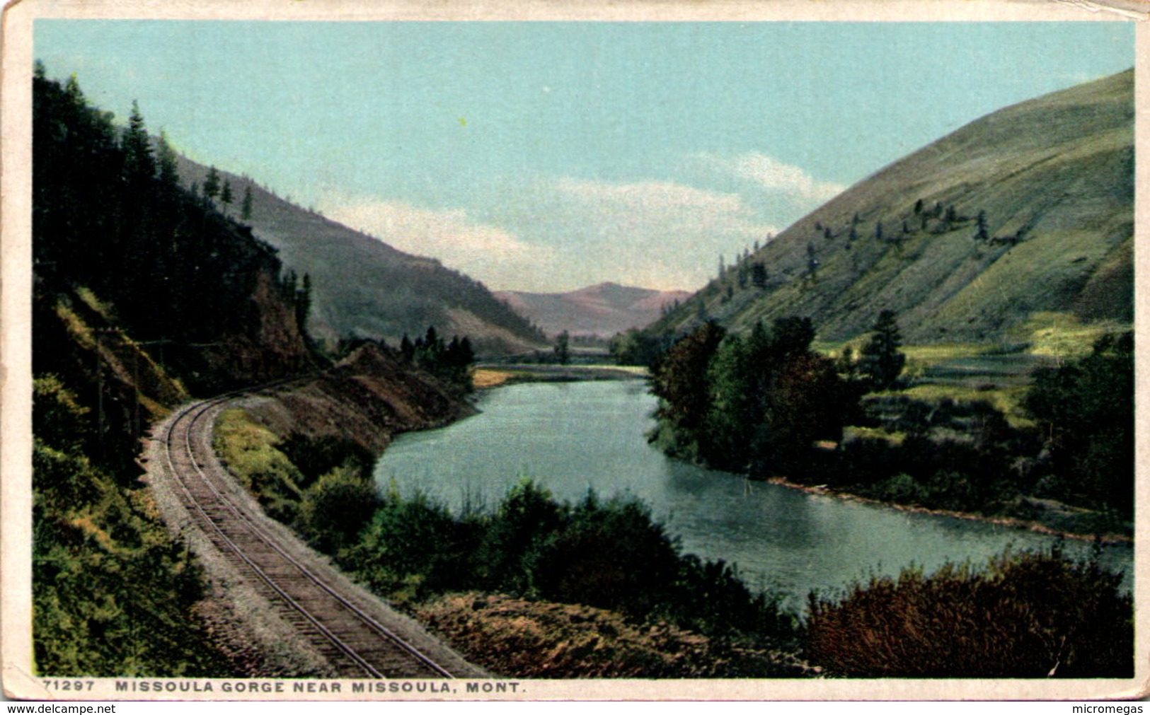 Missoula Gorge, Near Missoula., Mont. - Missoula