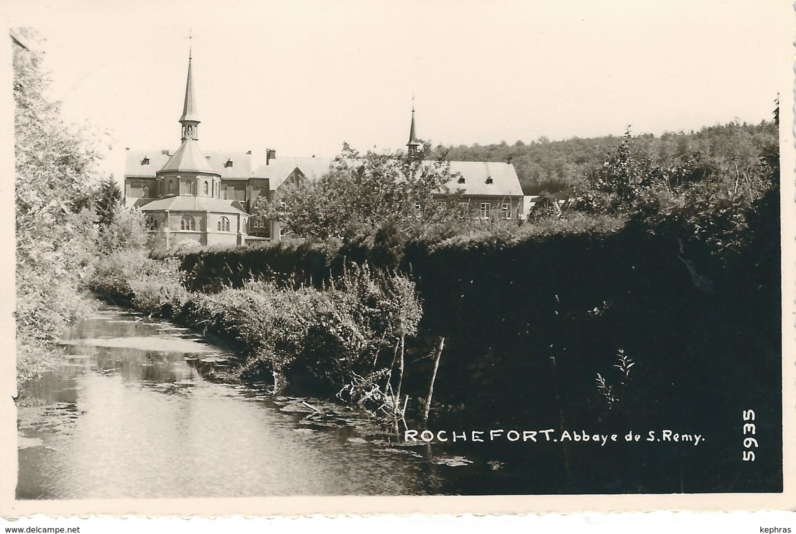 5935 ROCHEFORT : Abbaye De S. Remy - RARE VARIANTE - Edition MOSA - Cachet De La Poste 1954 - Rochefort