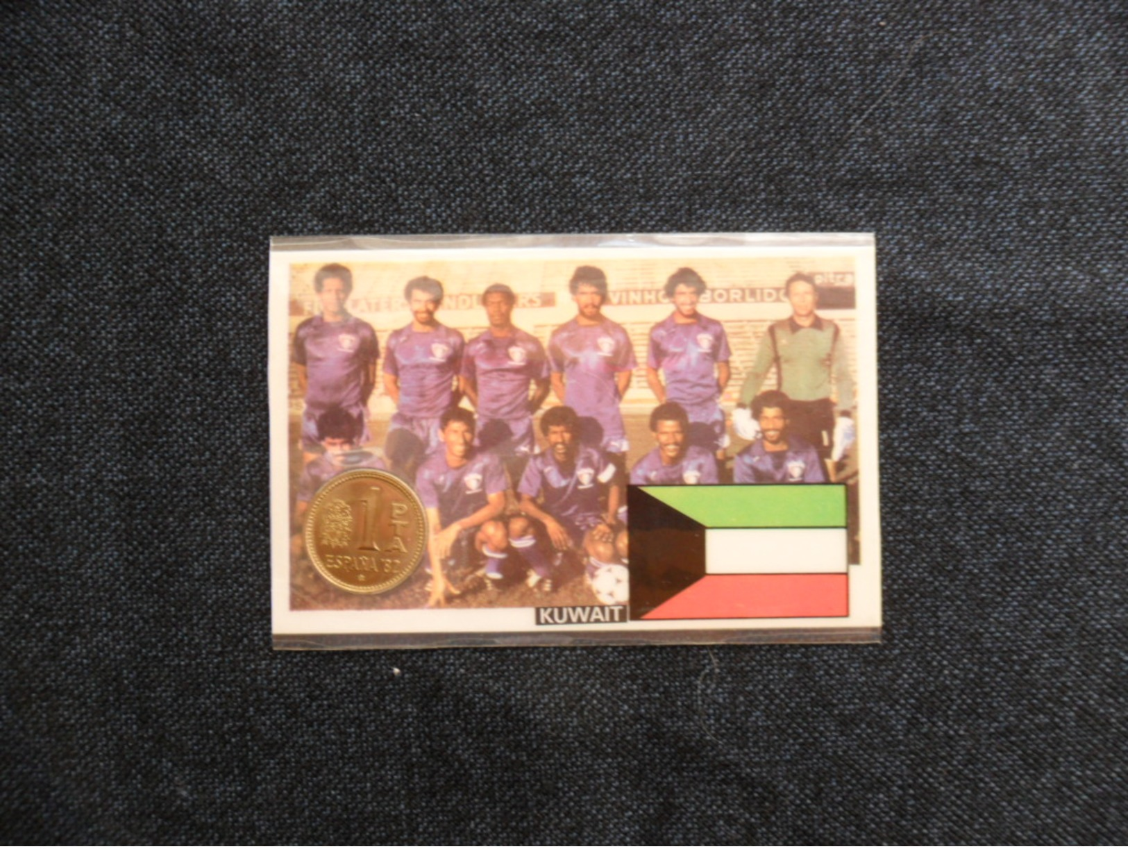 TARJETAS CALENDARIOS COLECCION   MUNDIAL  FÚTBOL `82 CON PESETA OFICIAL S/C -  Colecciones