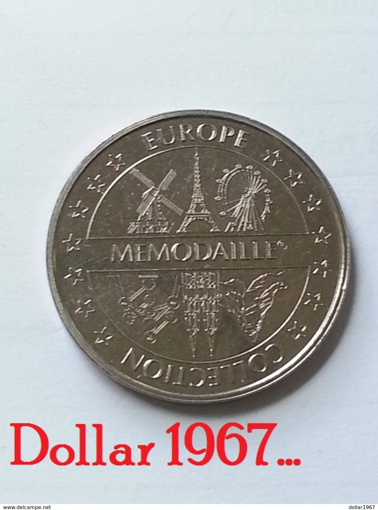 Collectors Coin SCHEVENINGEN &ndash; Madurodam  - Pays-Bas 2008 - Monedas Elongadas (elongated Coins)