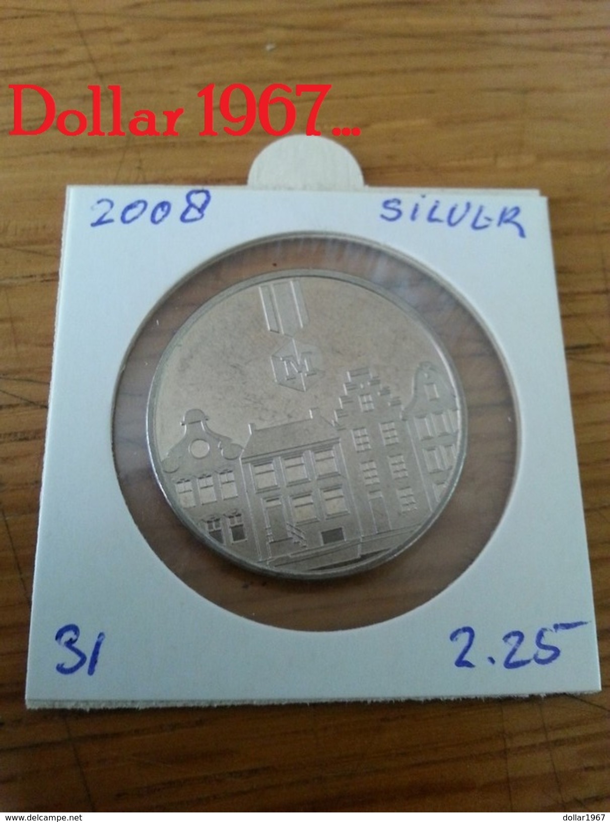 Collectors Coin SCHEVENINGEN &ndash; Madurodam  - Pays-Bas 2008 - Souvenirmunten (elongated Coins)