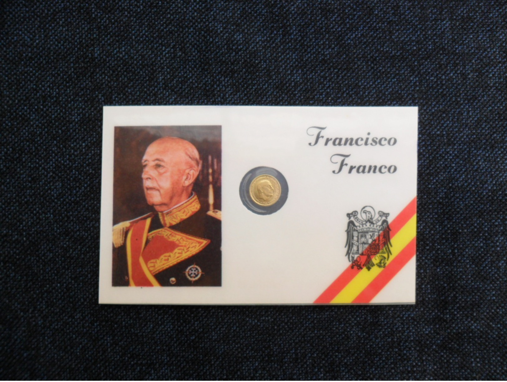 TARJETAS COLECCION CON MEDALLA PLACADA 800 AngstrÖms De Oro Fino 24k -  Colecciones