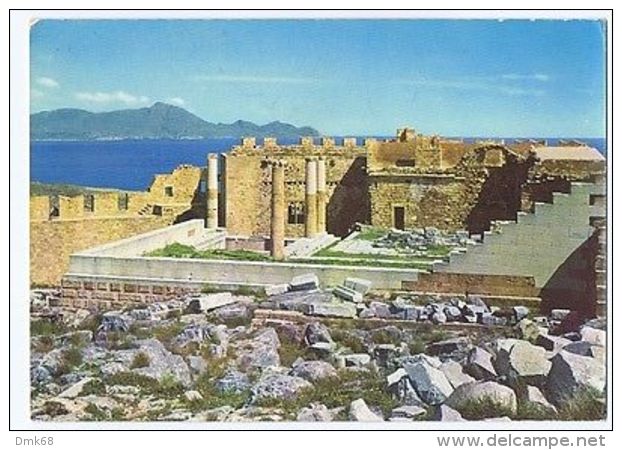 GREECE - RHODES / RODI - ACROPOLIS OF LINDOS - 1970s  ( 1724 ) - Autres & Non Classés