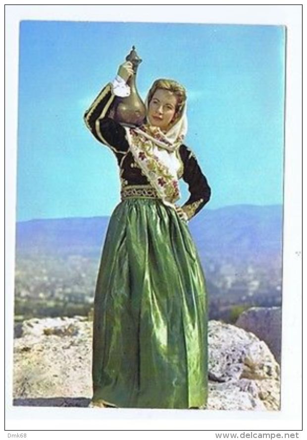 GREECE - KERKIRA / CORFU - GREEK COSTUMES - PHOTO STOURNARAS - 1970s ( 1705 ) - Autres & Non Classés