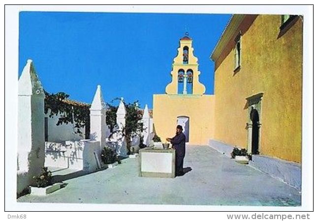 GREECE - KERKIRA / CORFU - THE MONASTERY - 1970s ( 1708 ) - Autres & Non Classés